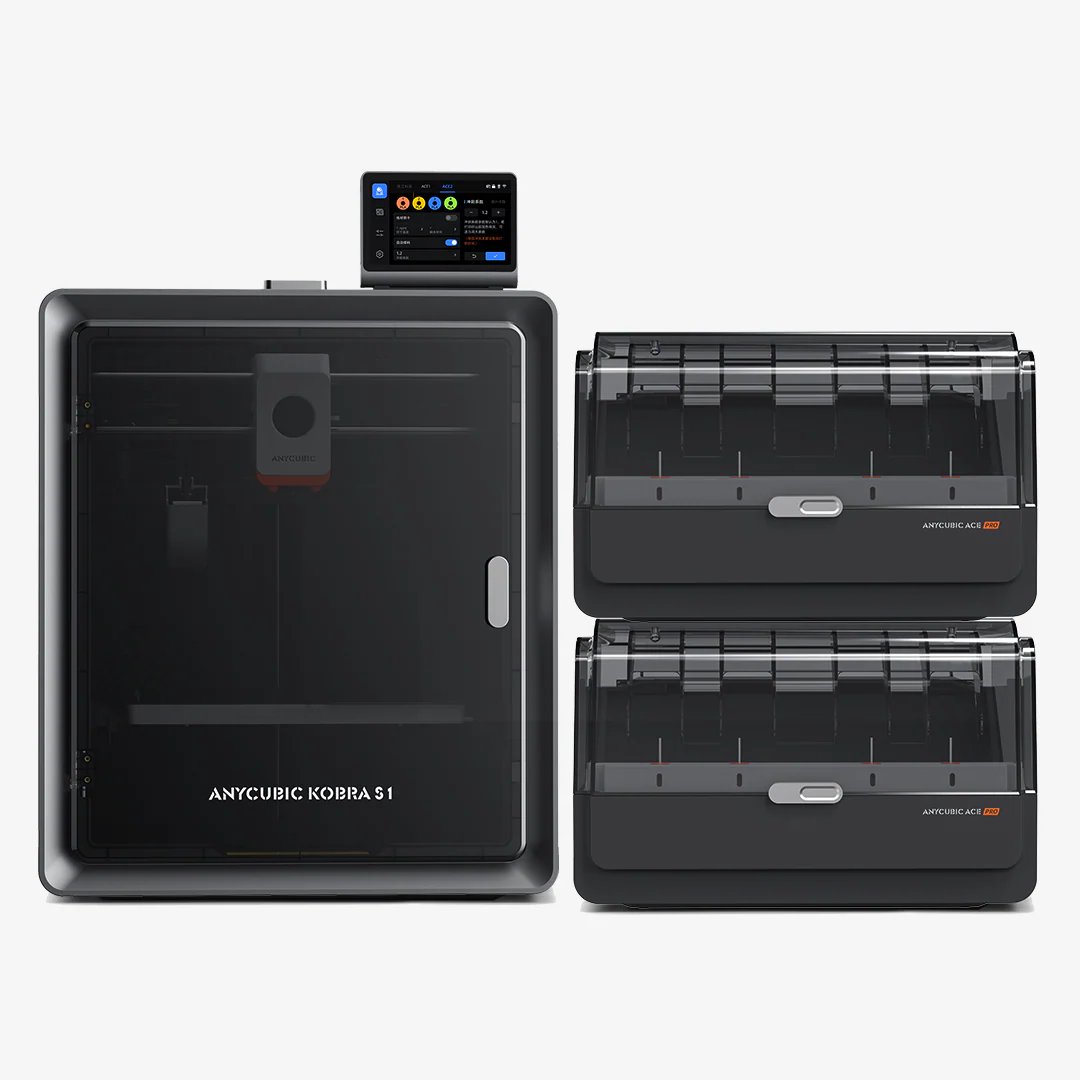 Anycubic Kobra S1 Combo Imprimante 3D – 4 Couleurs Éblouissantes, Séchage Intelligent Pendant l'Impression, Caméra Intégrée, Vitesse 600 mm/s, Buse 320 ℃ Anti-Obstruction - Image 6