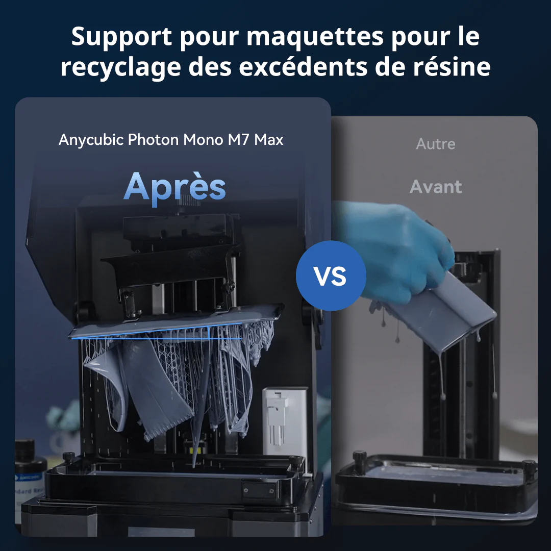 Anycubic Photon Mono M7 MAX Imprimante 3D à résine, grande imprimante à résine 7K de 13,6 pouces - Image 11